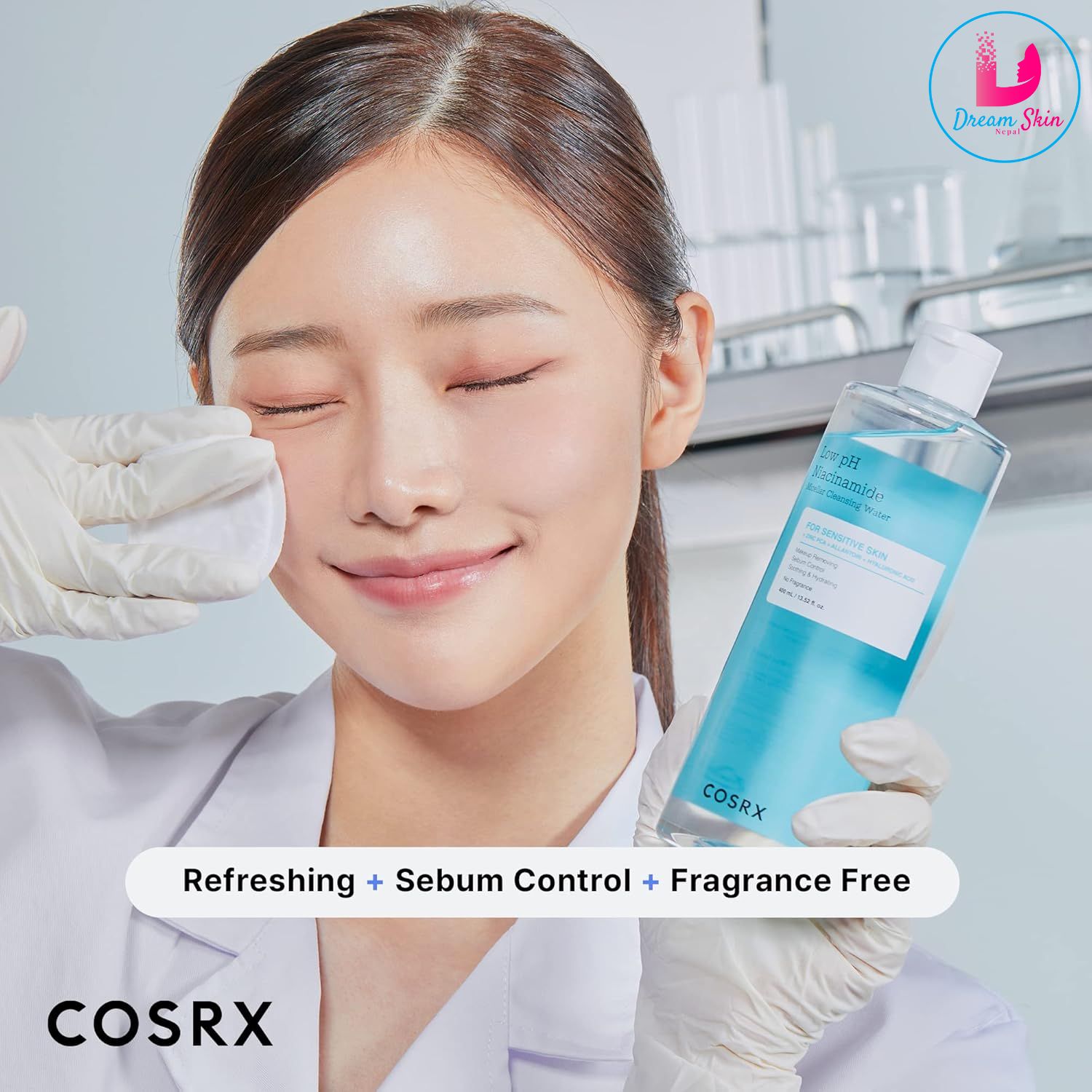 COSRX Low pH Niacinamide Micellar Cleansing Water (400ml)